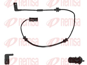 Warning Contact, brake pad wear (001036)