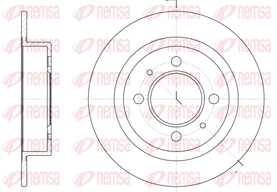 Brake Disc (6424.00)