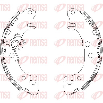 Brake Shoe (4126.00)