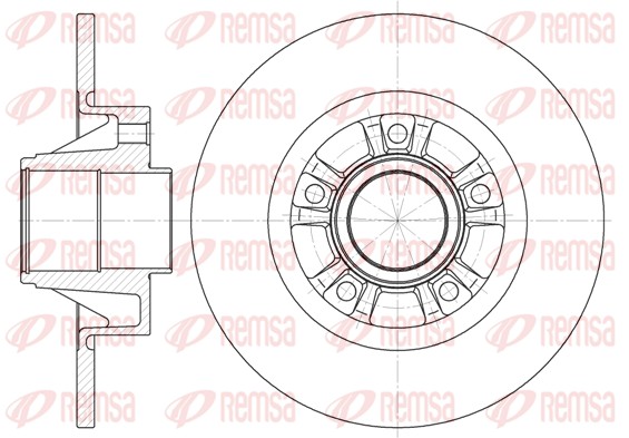 Brake Disc (6733.00)