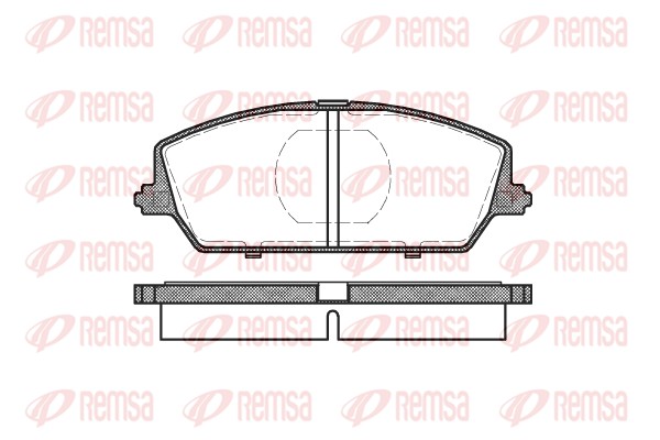 Brake Pad Set, disc brake (0387.00)