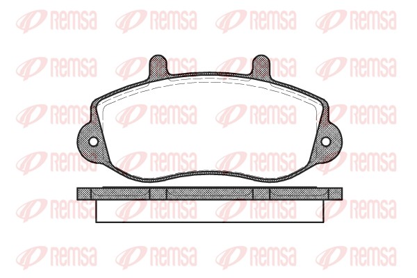 Brake Pad Set, disc brake (0677.00)