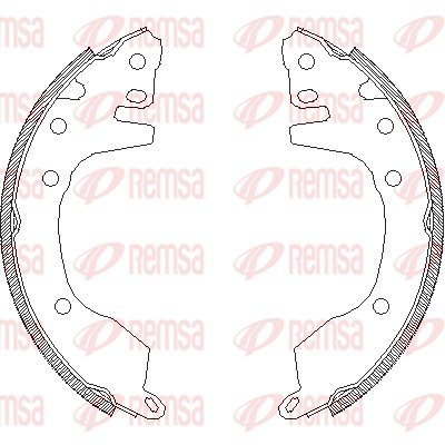 Brake Shoe (4376.00)