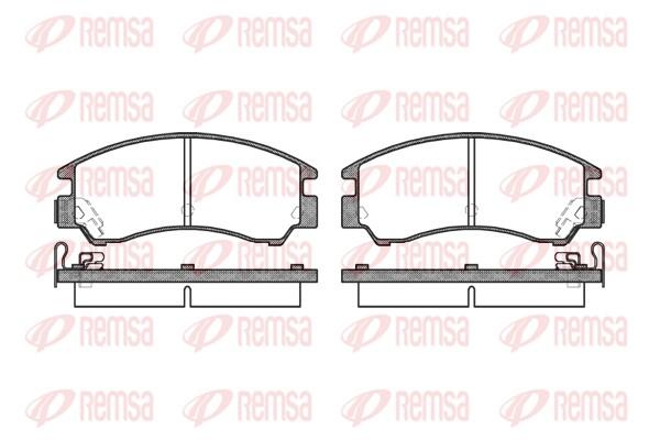 Brake Pad Set, disc brake (0191.04)