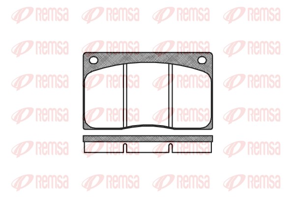 Brake Pad Set, disc brake (0044.00)
