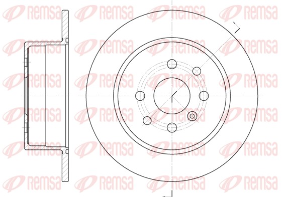 Brake Disc (6454.00)