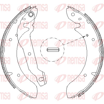 Brake Shoe (4054.00)