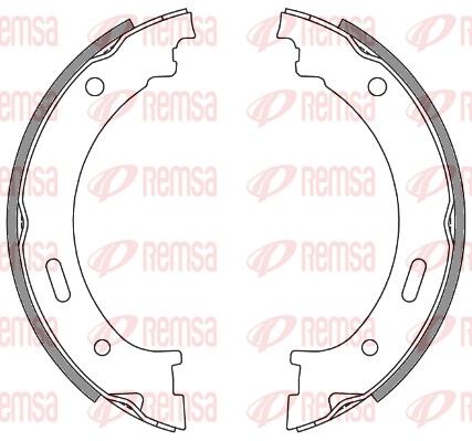 Brake Shoe, parking brake (4262.00)