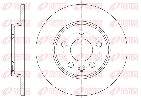 Brake Disc (6558.00)