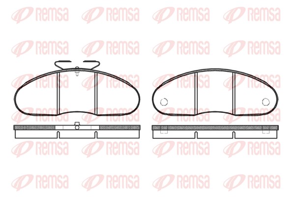 Brake Pad Set, disc brake (0048.00)