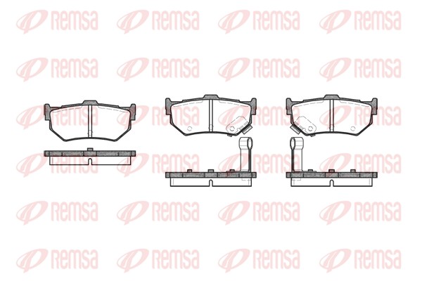 Brake Pad Set, disc brake (0183.02)