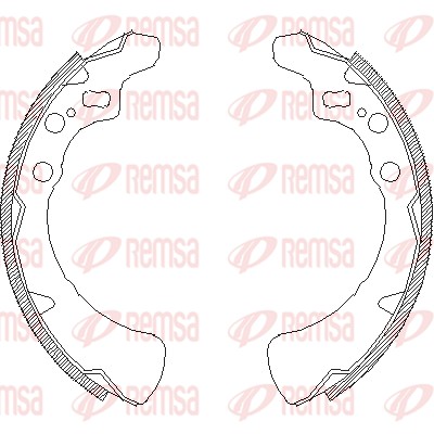 Brake Shoe (4354.00)