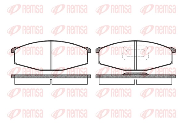 Brake Pad Set, disc brake (0129.10)