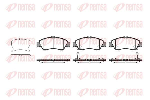 Brake Pad Set, disc brake (0419.22)