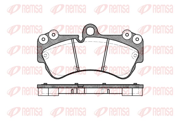 Brake Pad Set, disc brake (0994.00)