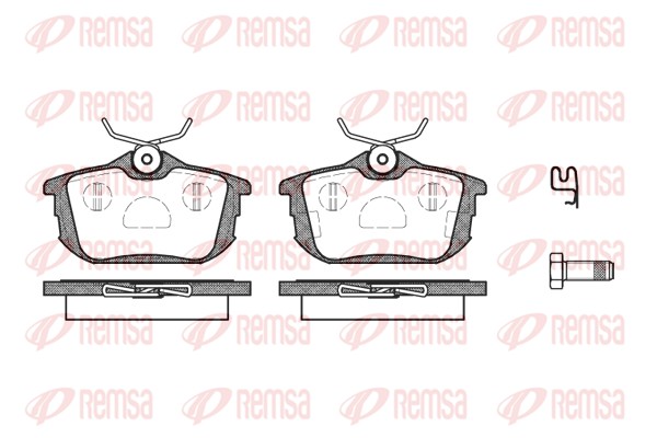 Brake Pad Set, disc brake (0605.12)