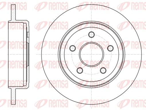 Brake Disc (61211.00)