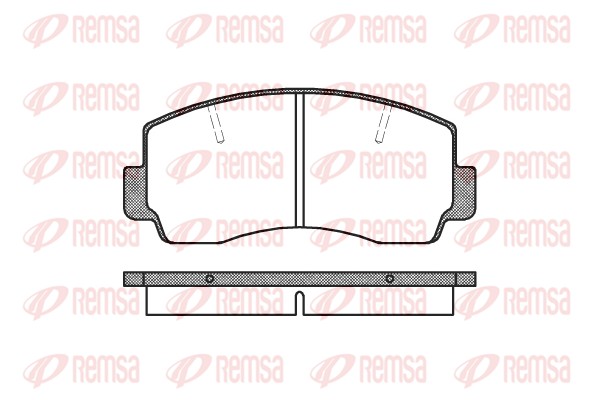 Brake Pad Set, disc brake (0094.20)
