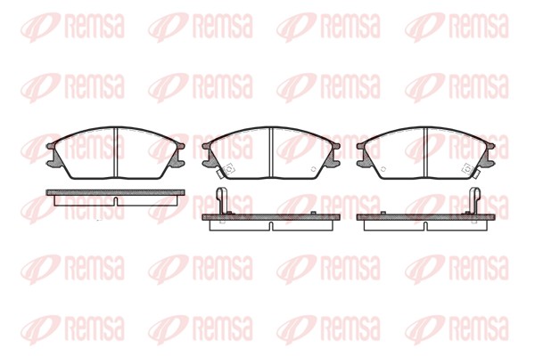 Brake Pad Set, disc brake (0224.02)