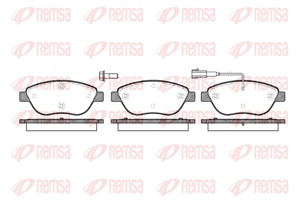Brake Pad Set, disc brake (0859.01)