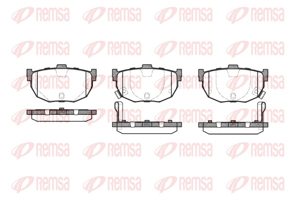Brake Pad Set, disc brake (0294.22)