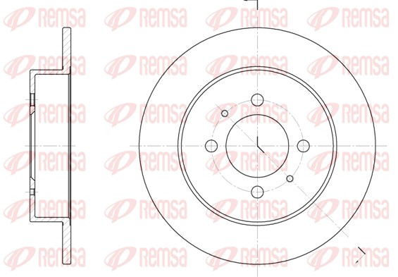 Brake Disc (6531.00)