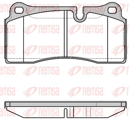 Brake Pad Set, disc brake (0983.40)