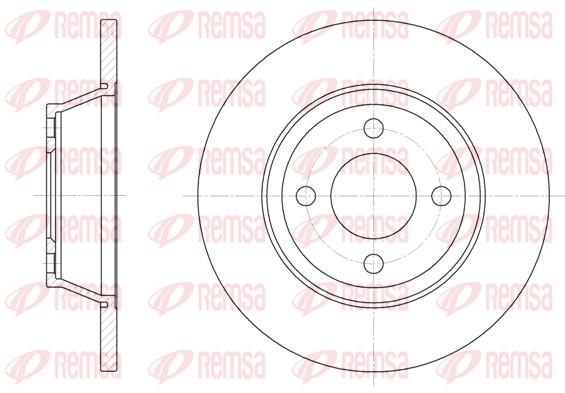 Brake Disc (6287.00)