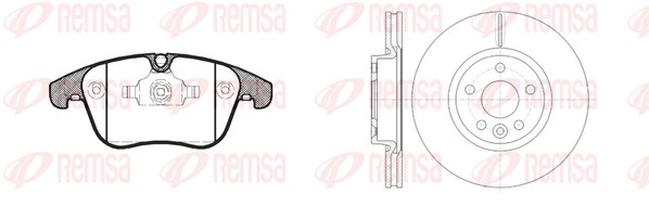 Brake Kit, disc brake (81219.00)