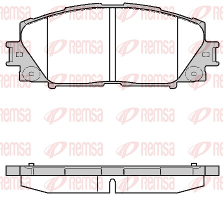 Brake Pad Set, disc brake (1224.10)