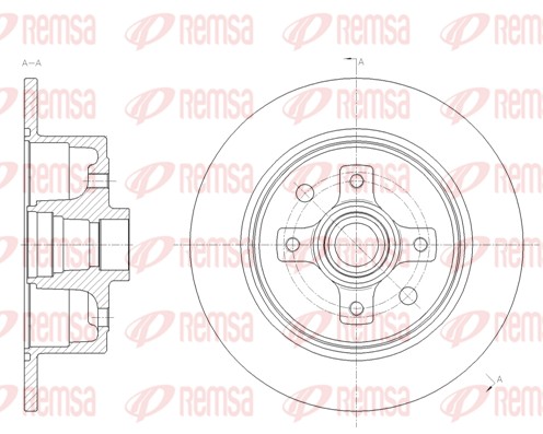 Brake Disc (6217.00)