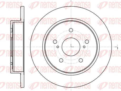 Brake Disc (61480.00)