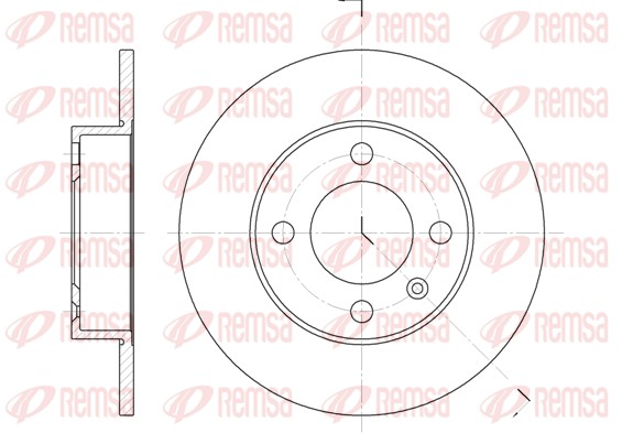 Brake Disc (6616.00)