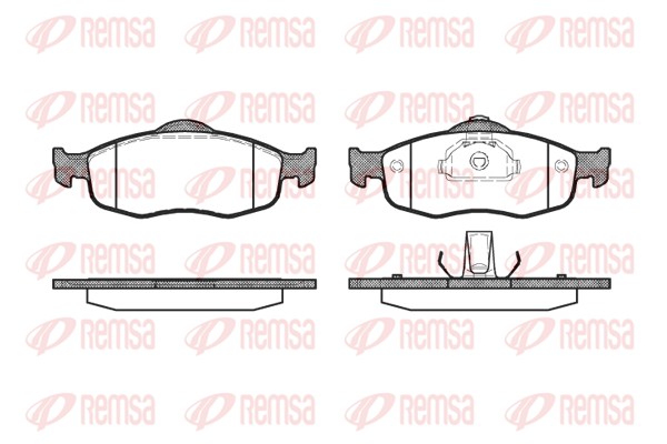 Brake Pad Set, disc brake (0432.00)