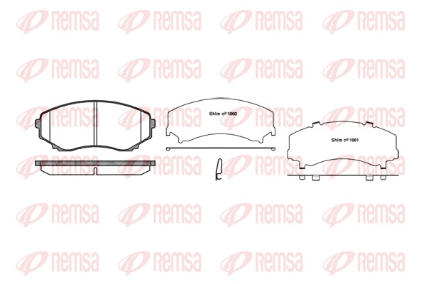 Brake Pad Set, disc brake (0397.22)