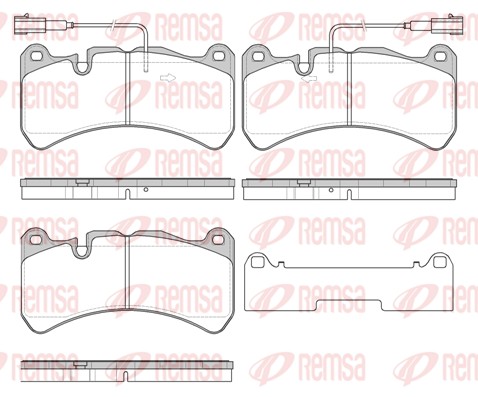 Brake Pad Set, disc brake (1192.24)
