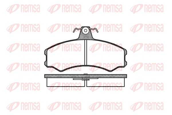 Brake Pad Set, disc brake (0143.00)
