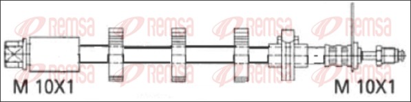 Brake Hose (G1901.66)