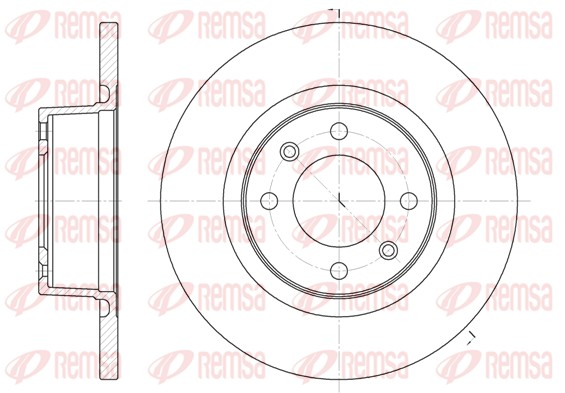Brake Disc (6605.00)