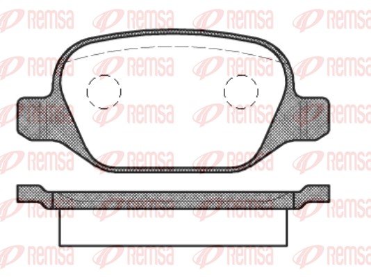 Brake Pad Set, disc brake (0727.10)