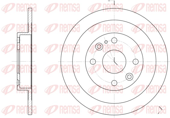 Brake Disc (6148.00)