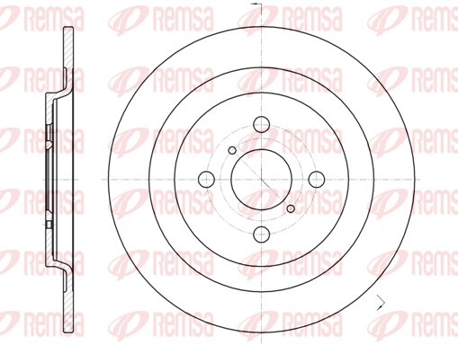 Brake Disc (61173.00)