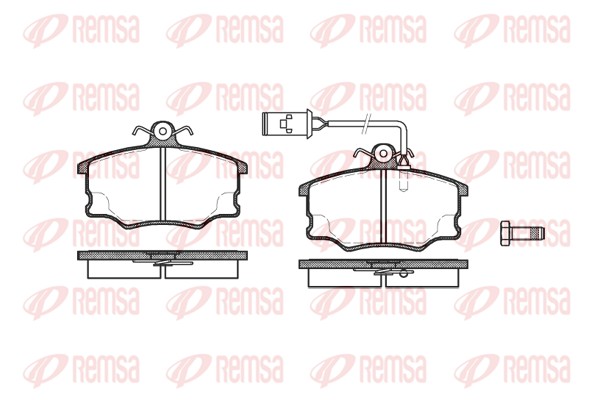 Brake Pad Set, disc brake (0146.52)