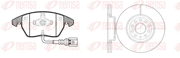 Brake Kit, disc brake (81030.02)