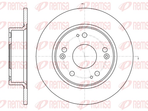 Brake Disc (6984.00)