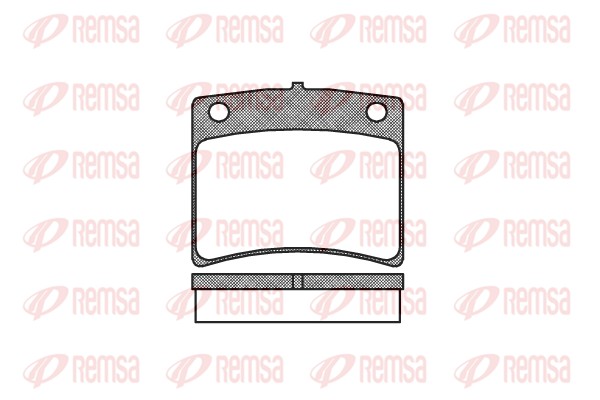 Brake Pad Set, disc brake (0095.20)