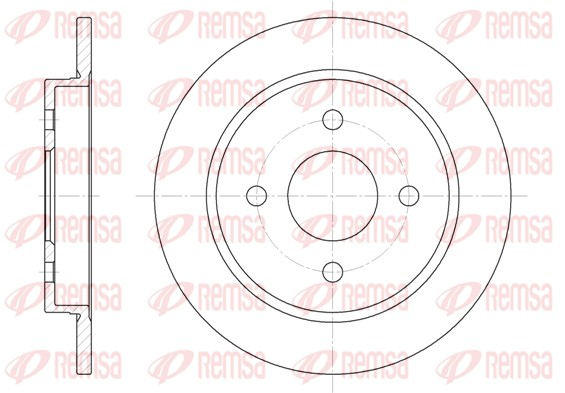 Brake Disc (6155.00)