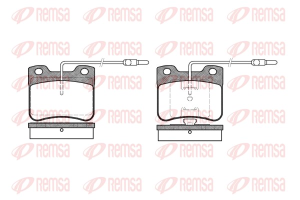 Brake Pad Set, disc brake (0247.04)
