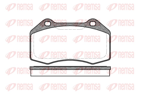 Brake Pad Set, disc brake (1113.00)