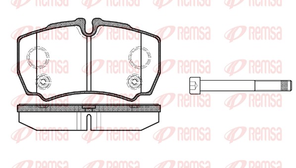 Brake Pad Set, disc brake (0849.10)